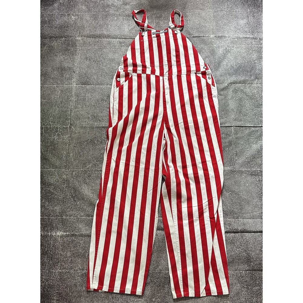 Game Time Red and White Striped Men's Pants